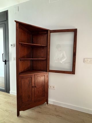Mueble Esquinero Madera Maciza