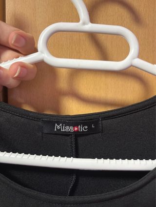 Vestido Misstic Negro y Gris