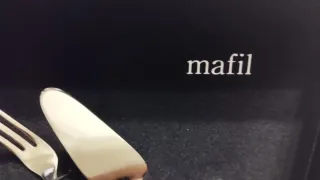 Cubertería mafil plateada 113 pza nueva