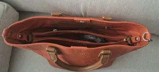 Bolso Desigual Naranja/Marrón