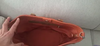 Bolso Desigual Naranja/Marrón