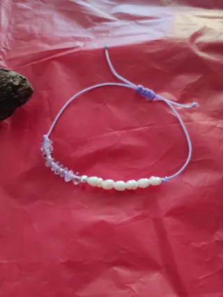 Pulsera Amatista y Perlas