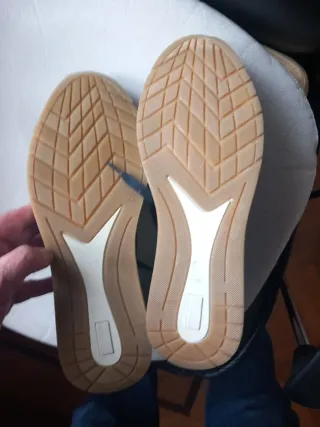 Scarpe Sportive in Pelle Blu Taglia 46