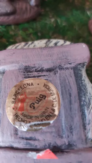 Pesebre artesanal figuras belén