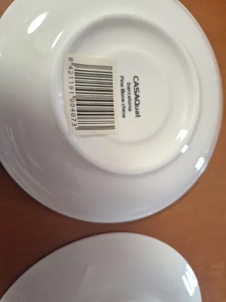 Set di utensili da cucina in legno e porcellana