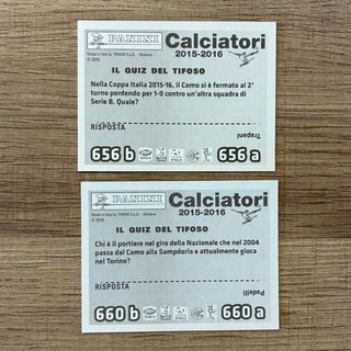 Figurine Calciatori Panini 2015/2016 Como