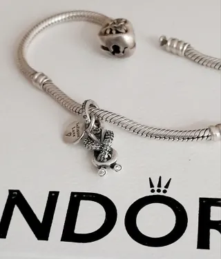 Charm Pandora Nodo Infinito Argento