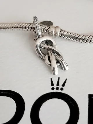 Charm Pandora Nodo Infinito Argento