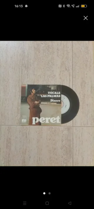 Vinilo Peret Tocale Las Palmas Dinero