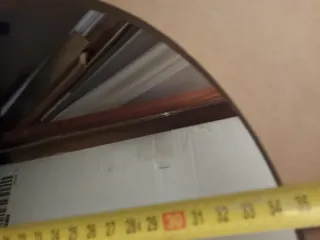 Tabla,tarima para brasero o calentador.Reposapiés