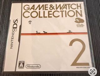 Nintendo DS 1 y 2 Game & Watch Collection.