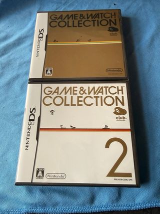 Nintendo DS 1 y 2 Game & Watch Collection.