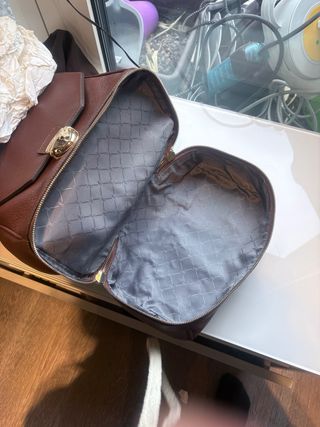 Zaino Trussardi pelle vitello marrone