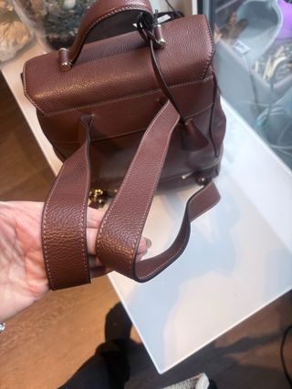 Zaino Trussardi pelle vitello marrone