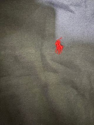 Sudadera Polo Ralph Lauren con capucha azul