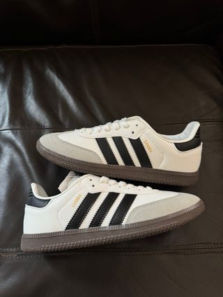 Zapatillas Adidas Samba Gris/Blanco