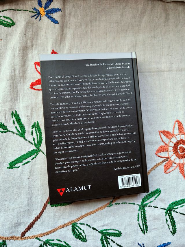 Estación de Tormentas. Geralt Rivia. Tapa dura.