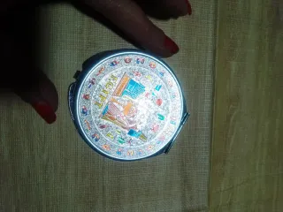 Espejo de bolso con diseño egipcio