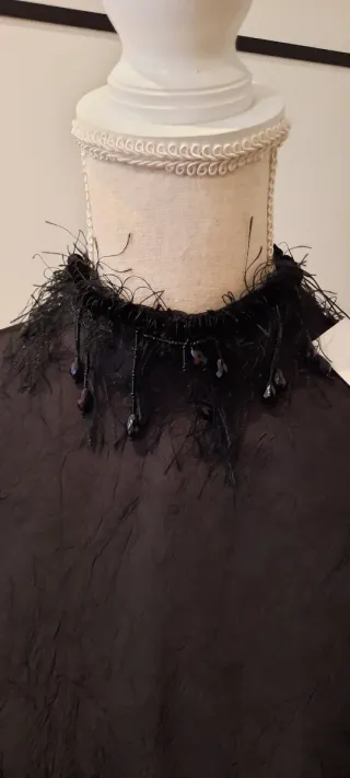 Blusón Zara Fiesta Negro