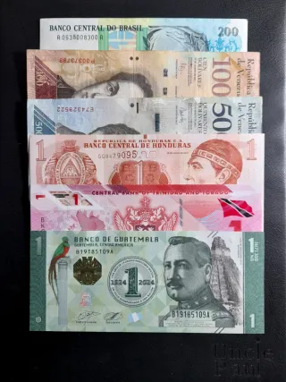 Lote Billetes América