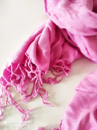 Pashmina rosa chicle  nueva