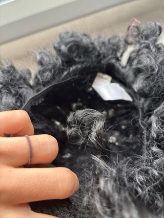 Pack 3 pelucas: naranja, rosa y negra