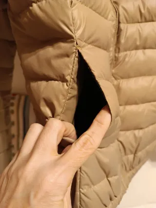 Cazadora acolchada Stradivarius Beige Talla M