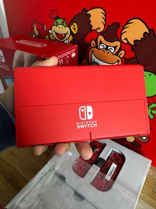 NUEVA Nintendo Switch OLED Edición Mario Roja
