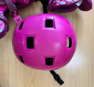 Patines infantiles Oxelo con casco y bolsa