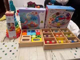 Set di giocattoli in legno per neonati