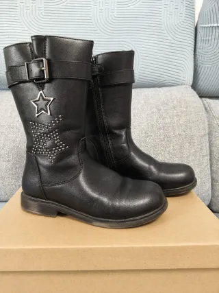 Botas Friboo niña negras talla 32