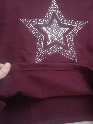Jersey mujer estrella brillante