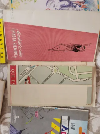 Colección Guías y Mapas Madrid acepto ofertas