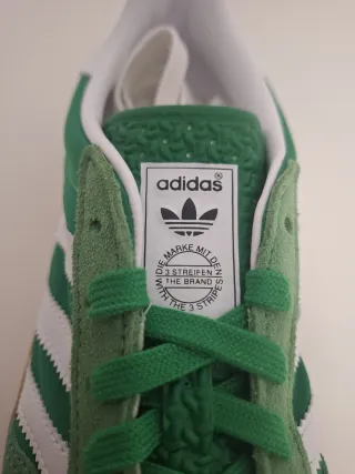 Adidas Gazelle Indoor verdes-blancas