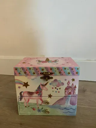 Joyero grande unicornio con cajones