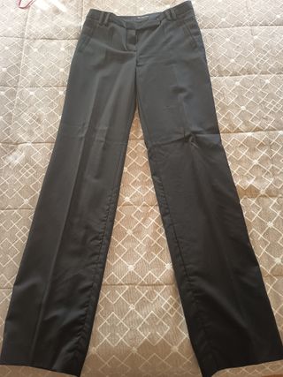 Traje Chaqueta Massimo Dutti Talla 36 Negro