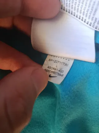 Sudadera Nike Vintage Azul Celeste Talla L