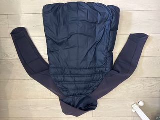 Plumón Nike Mujer Manga 3/4 Azul Marino