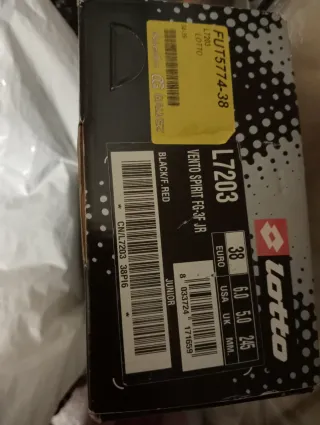 Zapatillas Fútbol Lotto Nuevas