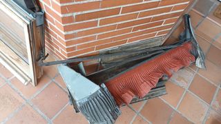 Ventana Velux de madera