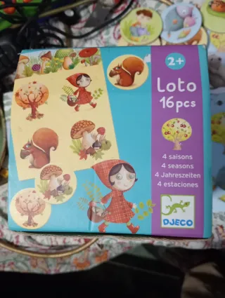 Gioco Djeco 16 pezzi 2+ anni