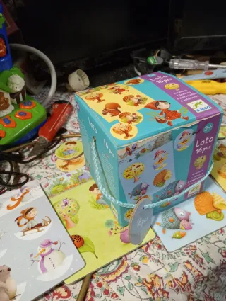 Gioco Djeco 16 pezzi 2+ anni