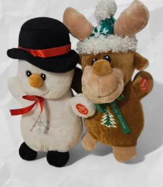 Peluche Pupazzo Pupazzi Natale Pupazzo Pupazzi Nat