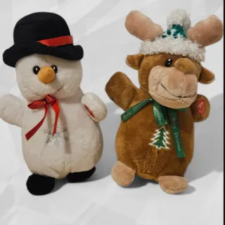 Peluche Pupazzo Pupazzi Natale Pupazzo Pupazzi Nat