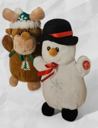 Peluche Pupazzo Pupazzi Natale Pupazzo Pupazzi Nat