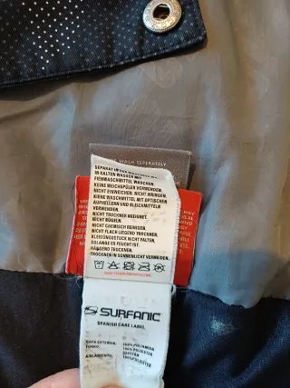 Chaqueta Cortaviento Surfanic Hombre