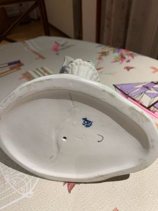 Figura Lladró Dama con Palomas