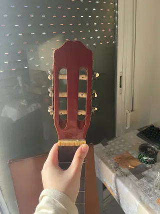Guitarra Acústica Madera Clara