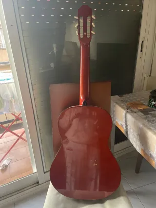 Guitarra Acústica Madera Clara