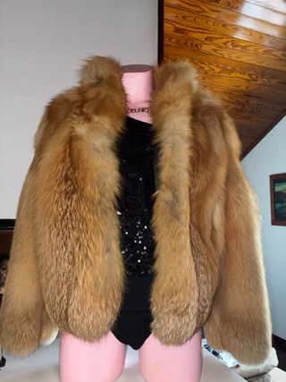 Cazadora Piel Zorro Auténtica